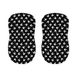 Rock And Roll Hand Sign Pattern Print Bar Stool Covers