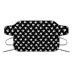 Rock And Roll Hand Sign Pattern Print Car Windshield Snow Cover