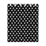 Rock And Roll Hand Sign Pattern Print Curtain
