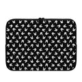 Rock And Roll Hand Sign Pattern Print Laptop Sleeve