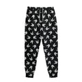 Rock And Roll Hand Sign Pattern Print Sweatpants