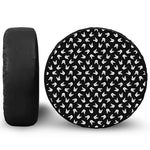 Rock And Roll Hand Sign Pattern Print Tire Cover