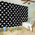 Rock And Roll Hand Sign Pattern Print Wall Sticker