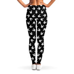 Rock And Roll Hand Sign Pattern Print Women's Leggings