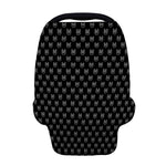 Rock And Roll Hand Symbol Pattern Print Baby Seat Cover