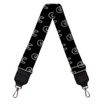 Rock And Roll Hand Symbol Pattern Print Bag Strap