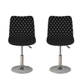 Rock And Roll Hand Symbol Pattern Print Bar Stool Covers
