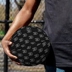 Rock And Roll Hand Symbol Pattern Print Basketball