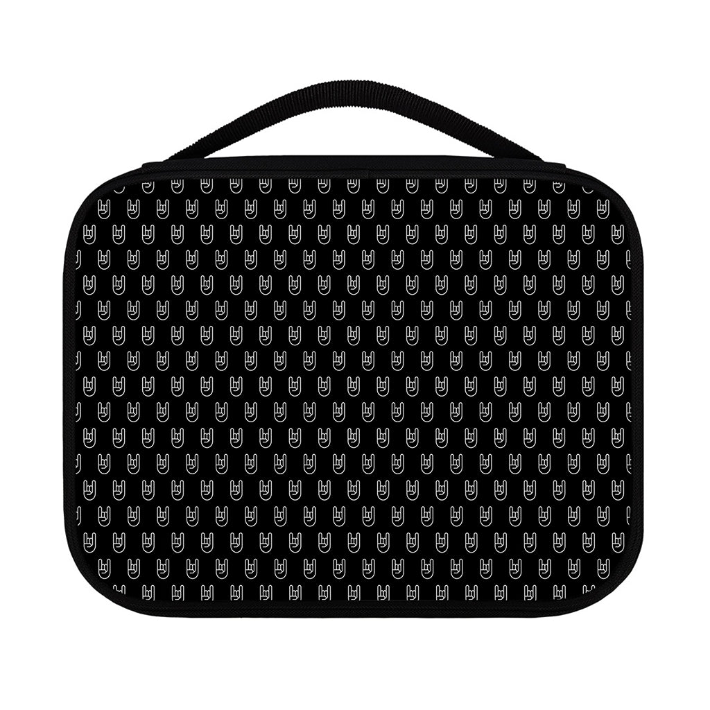 Rock And Roll Hand Symbol Pattern Print Classic Bible Case