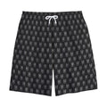 Rock And Roll Hand Symbol Pattern Print Cotton Shorts