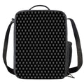 Rock And Roll Hand Symbol Pattern Print Crossbody Lunch Bag