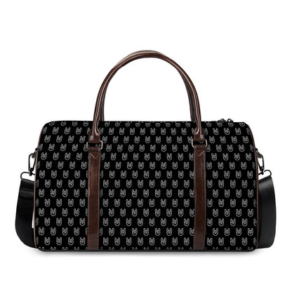 Rock And Roll Hand Symbol Pattern Print Duffle Bag