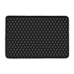 Rock And Roll Hand Symbol Pattern Print Kitchen Mat