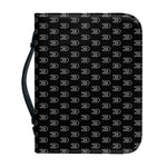 Rock And Roll Hand Symbol Pattern Print Leather Bible Cover