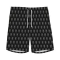 Rock And Roll Hand Symbol Pattern Print Men's Athletic Shorts