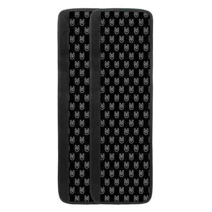 Rock And Roll Hand Symbol Pattern Print Refrigerator Handle Covers