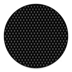 Rock And Roll Hand Symbol Pattern Print Round Floor Mat