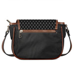 Rock And Roll Hand Symbol Pattern Print Saddle Bag
