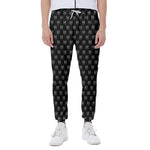 Rock And Roll Hand Symbol Pattern Print Scuba Joggers