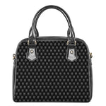 Rock And Roll Hand Symbol Pattern Print Shoulder Handbag