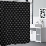 Rock And Roll Hand Symbol Pattern Print Shower Curtain