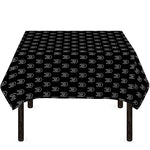 Rock And Roll Hand Symbol Pattern Print Tablecloth