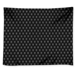 Rock And Roll Hand Symbol Pattern Print Tapestry
