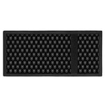 Rock And Roll Hand Symbol Pattern Print Trifold Wallet