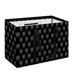 Rock And Roll Hand Symbol Pattern Print Utility Tote Bag