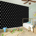 Rock And Roll Hand Symbol Pattern Print Wall Sticker