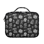 Rock And Roll Music Pattern Print Briefcase Bible Bag