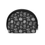 Rock And Roll Music Pattern Print Coin Purse