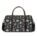 Rock And Roll Music Pattern Print Duffel Bag