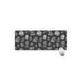 Rock And Roll Music Pattern Print Extended Mouse Pad