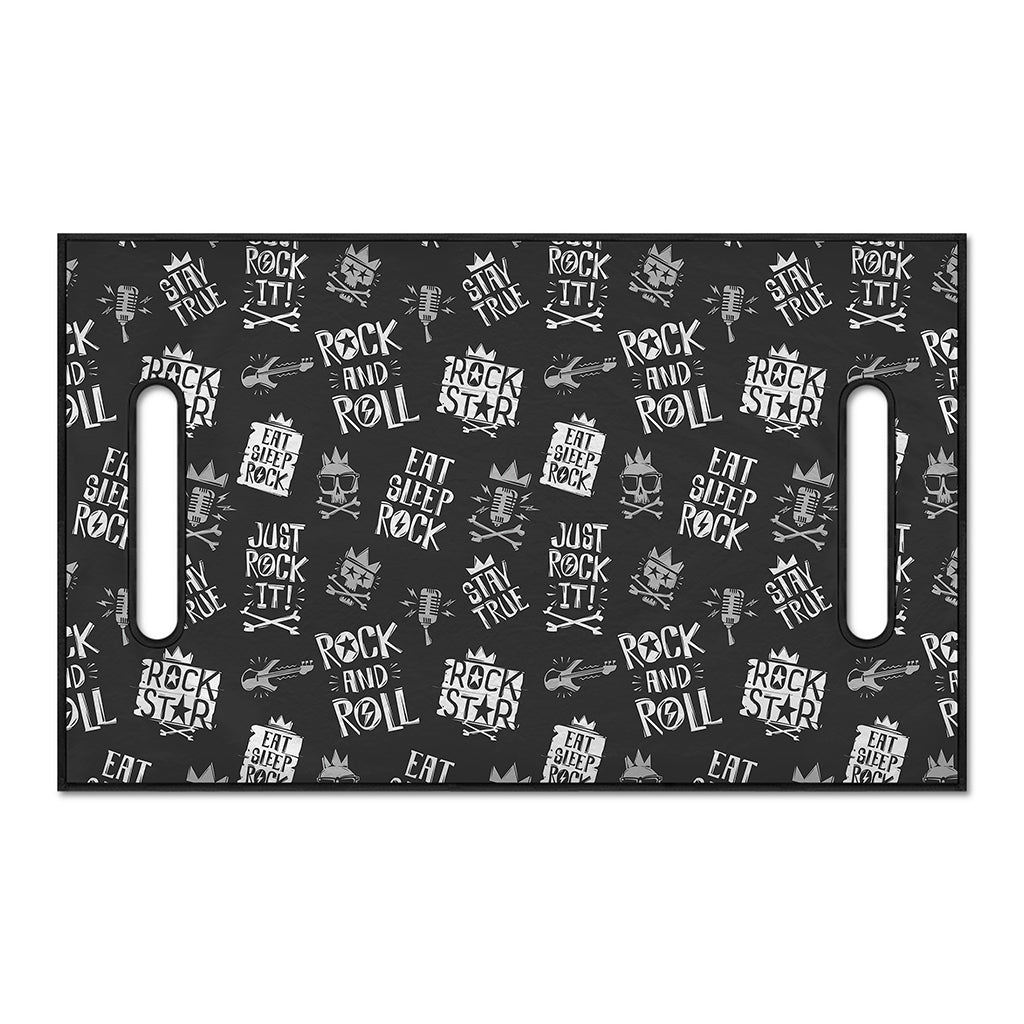 Rock And Roll Music Pattern Print Golf Cart Seat Cover
