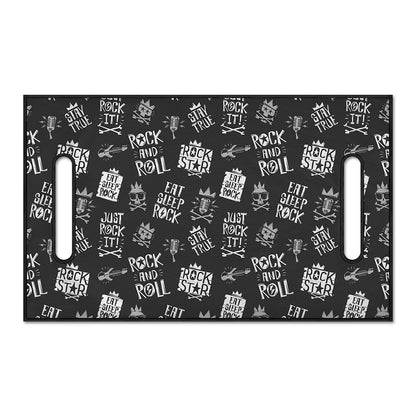 Rock And Roll Music Pattern Print Golf Cart Seat Cover