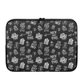 Rock And Roll Music Pattern Print Laptop Sleeve