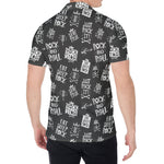 Rock And Roll Music Pattern Print Men's Shirt