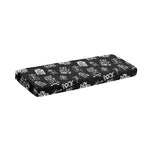Rock And Roll Music Pattern Print Piano Keyboard Cover