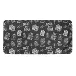 Rock And Roll Music Pattern Print Towel
