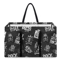 Rock And Roll Music Pattern Print Utility Tote Bag