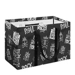 Rock And Roll Music Pattern Print Utility Tote Bag