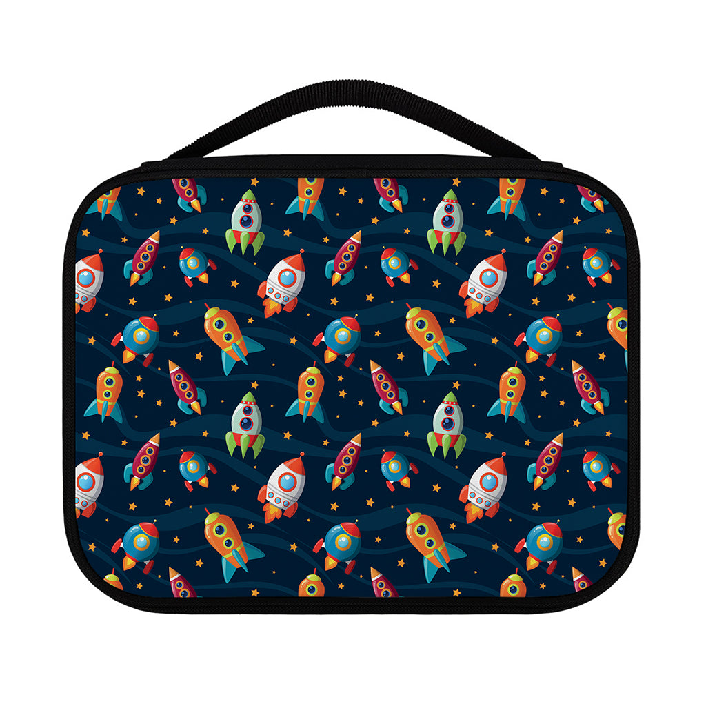 Rockets And Stars Pattern Print Classic Bible Case