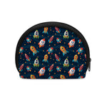 Rockets And Stars Pattern Print Coin Purse