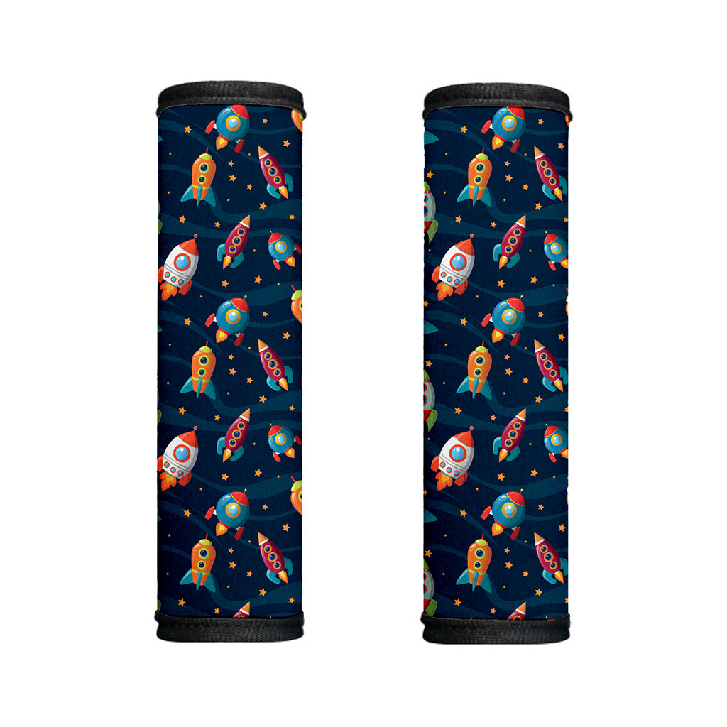 Rockets And Stars Pattern Print Handle Covers
