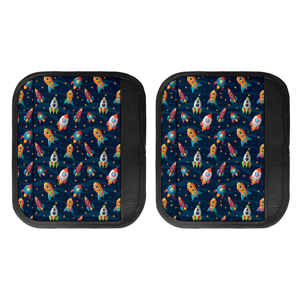 Rockets And Stars Pattern Print Handle Covers
