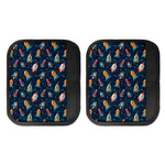 Rockets And Stars Pattern Print Handle Covers