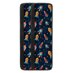 Rockets And Stars Pattern Print Refrigerator Handle Covers