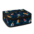 Rockets And Stars Pattern Print Small Lunch Bag