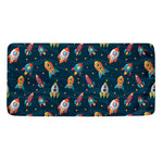 Rockets And Stars Pattern Print Towel
